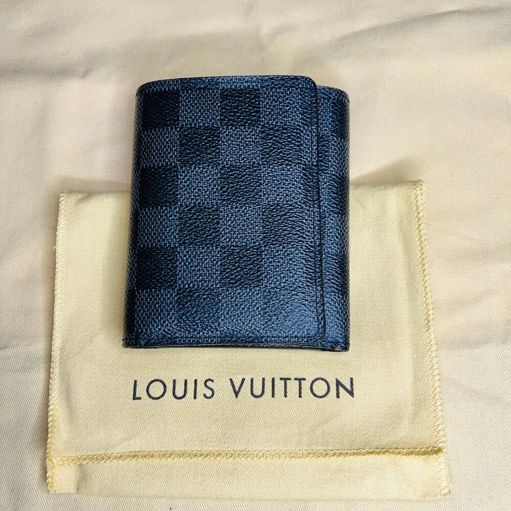 Louis Vuitton Trifold Damien Graphite Men Wallet N63096